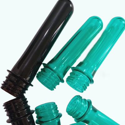 Delivery cart placed by water bottles