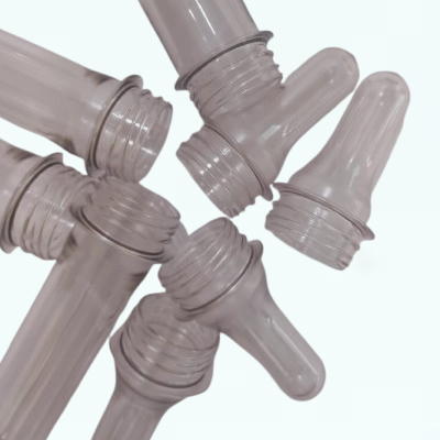 Delivery cart placed by water bottles